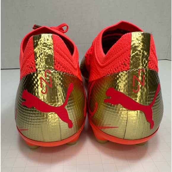 New Puma Future Z 2.4 Neymar JR FG AG Coral Gold Soccer Cleat Men’s 7 - Picture 8 of 13